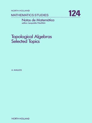 cover image of Topological Algebras